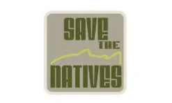 Autocollant Save the Natives Sticker