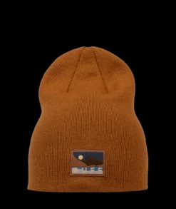 Bonnet Buff Knitted Beanie Lilon Long