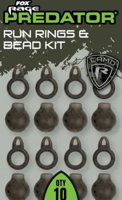 Kit de Montage Fox Rage Predator Camo Run Rigs & Bead