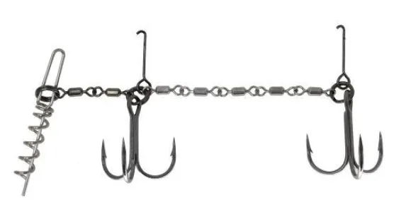 Montage Shallow Rapala Double Pike Chain