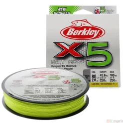 Tresse Berkley X5 Fluo 150m