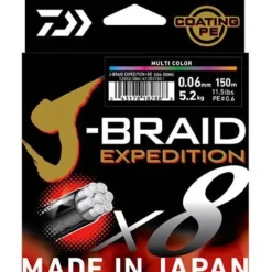 Tresse Daiwa J-Braid Exp X8 Dark Green