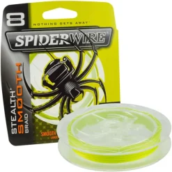 Tresse Spiderwire Stealth Smooth 8 brins Fluo 150m
